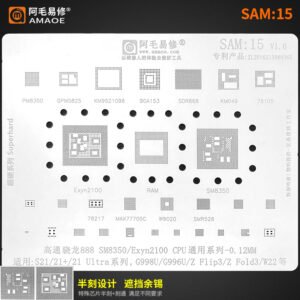 Stencil-S21 S21+ S21 ULTRA ZFLIP3 ZFOLD3 SAM15
