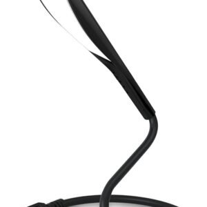 LED USB Dimmable Reading Lamp, 2.8W Touch Switch, 3 Adjustable Brightness, Flexible, USB Lamp for Laptop, Travel, Study, Bedroom, Office, Tablet PC, Black