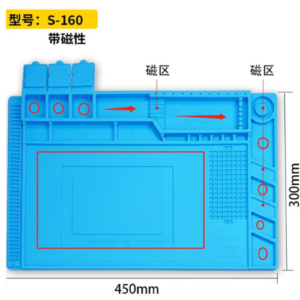 S-160 S-120 Heat Insulation Silicone Pad