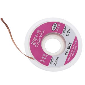 Braid Wire Suction Cup Cable Flux 1.5m 2.0mm