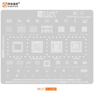 Stencil-MI17 NOTE10,10PRO,11,11PRO,12PRO