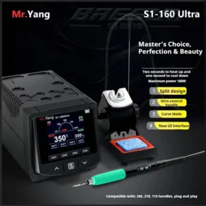 YCS S1-160 Ultra Soldering Station 180W