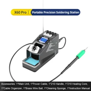 MECHANIC X60 Pro Portable Precision Soldering Station 60W
