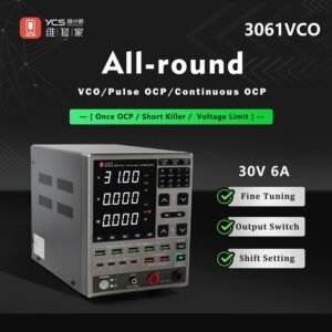 YCS 3061VCO Adjustable DC Power Supply 30V6A with OCP Protection