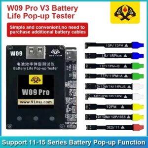 OSS W09 Pro V3 Battery Life Pop-up Tester
