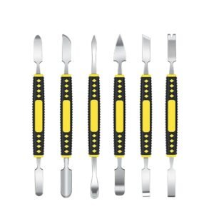Universal Metal Crowbar Prying Opening Repair Tool 6PCS