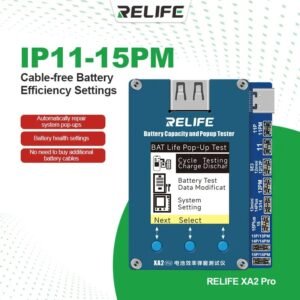 RELIFE XA2 Pro Battery Efficiency Pop-up Tester