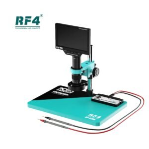 RF4 RF-50M Video Camera Display Integrated Monocular 7-50X Zoom C-Mount Lens Microscope