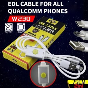 EDL CABLE W230 FOR ALL QUALCOM PHONES