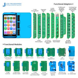 V1S PRO PROGRAMMER NAND READ AND WRITE PURPLE SCREEN REPAIR FOR IPHONE 6-14PM- JCID